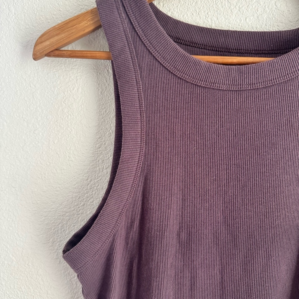 Women's Purple Sleeveless Top